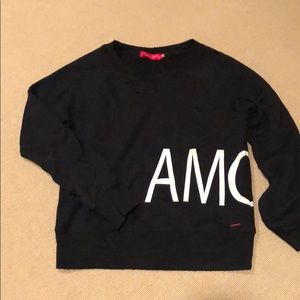 N:PHILANTHROPY black Belize Amour crew Sweatshirt